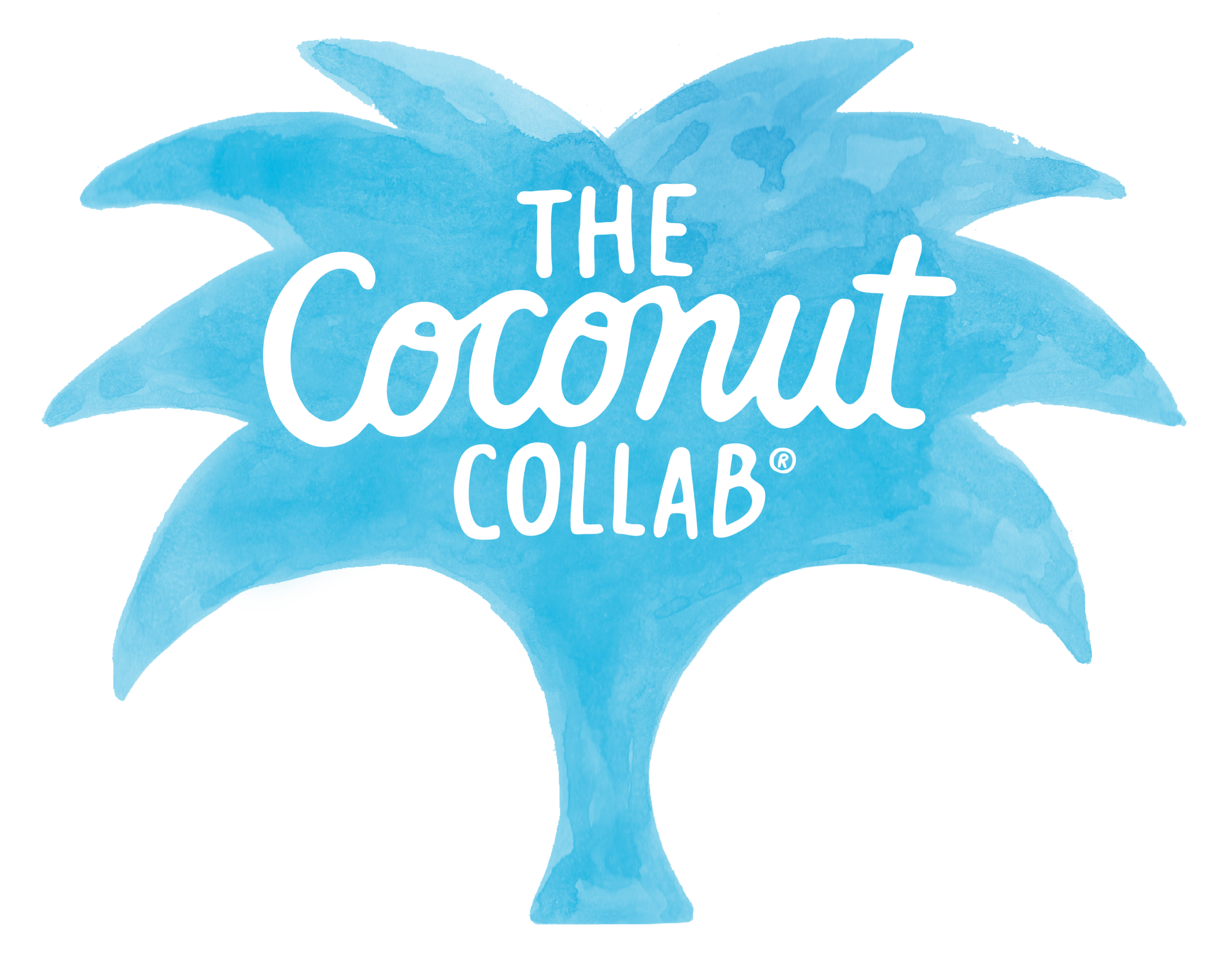 Coconut collab- fave blue logo